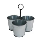Garden Container Garden Containers Home Garden Decor Galvanized Steel Flower Container