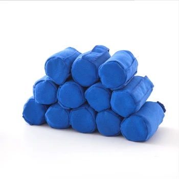 12pc Hair Rollers Sleep Styler Kit Long Cotton Curlers DIY Styling Tools Blue Color Magic Hair Dressing Charming Hairstyle