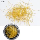 3d Nail Decoration Beautiful Moon Star Shaped Mix Gold Silver Studs 3d Nail Art Charms For Nail Salon Decoration N13-17
