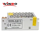 S-60-12 110v 220v AC To DC 12V 5A 60W Switching Power Supply For 5050 5630 LED Strip And P10 Led Module