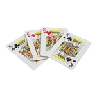 Poker Poker Cards Custom Logo Printed Oem Paper Playing Poker Card