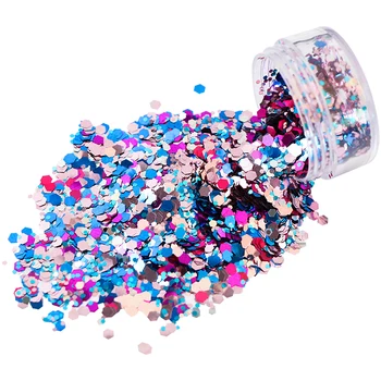 Xuqi 2019 wholesale holographic glitter powder for christmas