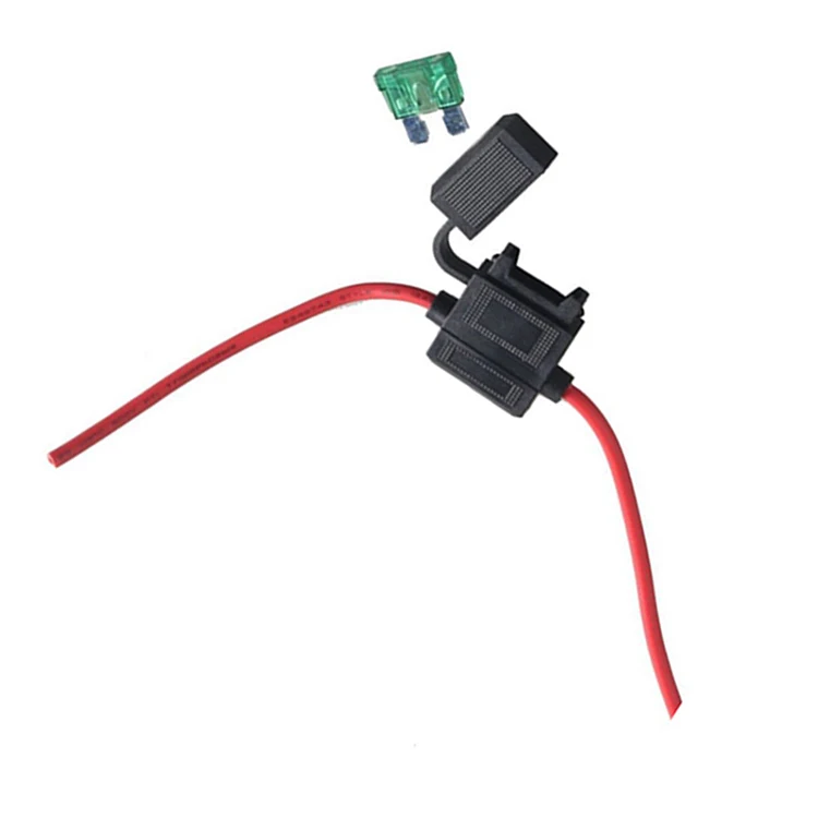 12awg Wire 3,31 mm sauvegarde Câble Fuse fuseholder 3d powercable Solaire Voiture Camion 