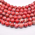 Stone Beads Stone Red Stone Beads Wholesale A Grade Natural Stone Red Imperial Jasper Stone Beads