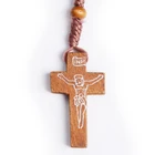 Rosary Rosary Religious 2018 YIWU Wooden Cross Religious Orhodox Prayer Bead Rosary