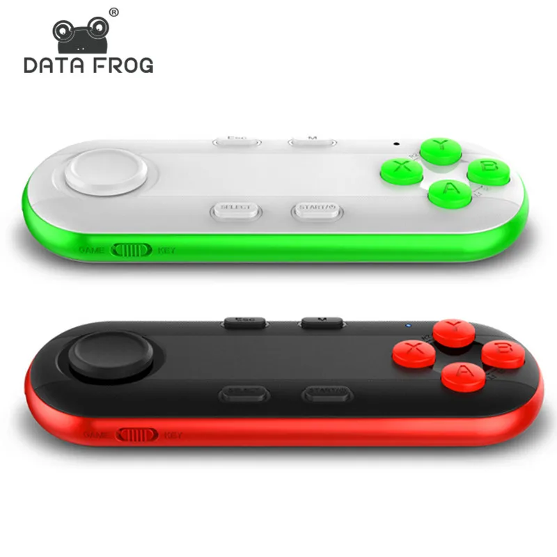 Data Frog Wireless Bt Gamepad Vr Remote Mini Bt Game Controller Joystick For Iphone Ios Android Gamepad Pc Vr - Buy Mini Gamepad,Wireless Gamepad,High Quality Joystick Product on Alibaba.com