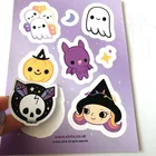 Sticker Vinyl Custom Matt Finish Sticker Sheet Kiss Cut UV Resistant Waterproof Adhesive Sticker
