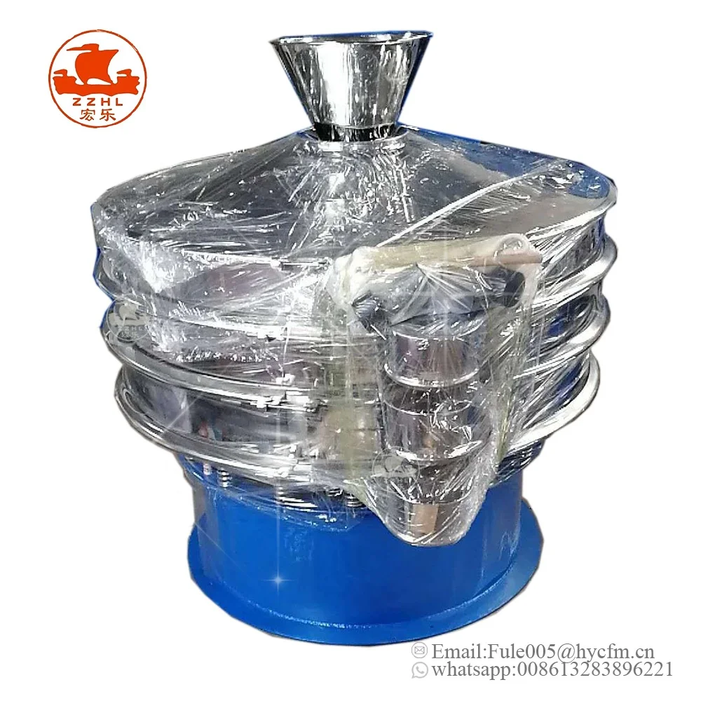 Stainless Steel Flour Sieve Machine Food Industry Vibrating Screen Sand Sieving Machine factory