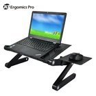 Multifunctional Folding Laptop Table Stand with Mouse Pad