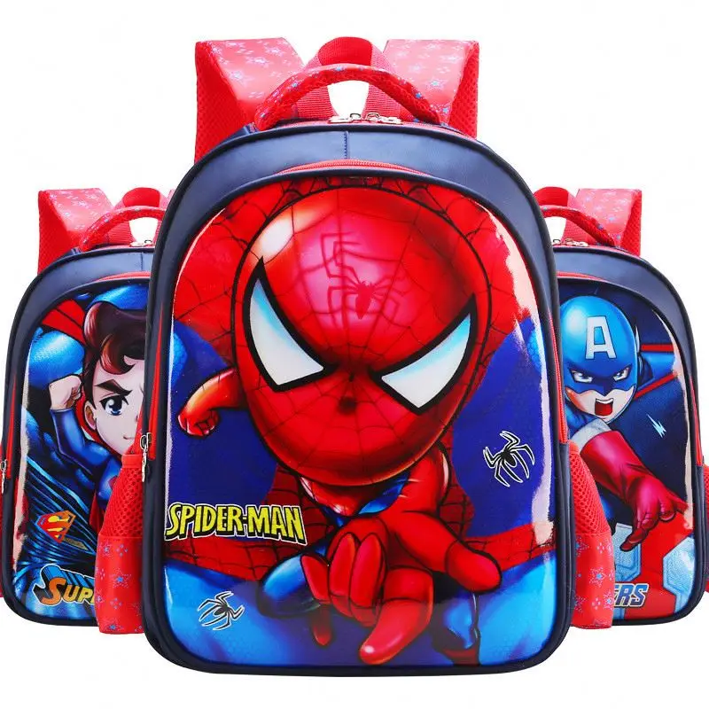 Cartoon Children School Bag Backpack Cute Spiderman School Bag For Kids  School Bag - Buy School Bag,Spiderman School Bag,Kids School Bag Product on  