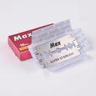 Razor Blades Safety Blade Shaving Blade Factory Max Brand Sweden Stainless Steel Double Edge Razor Blades Shaving Safety Blade