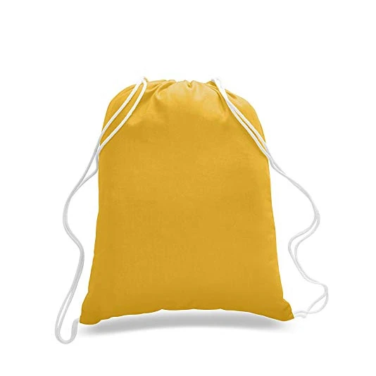 cotton drawstring backpacks bulk