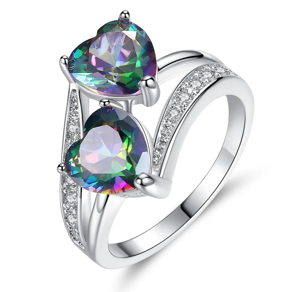 Fashion Romantic Wedding White Gold 