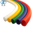 Plastic Pipes Plastic Pipe White Plastic Electrical Corrugated Conduit Pipes