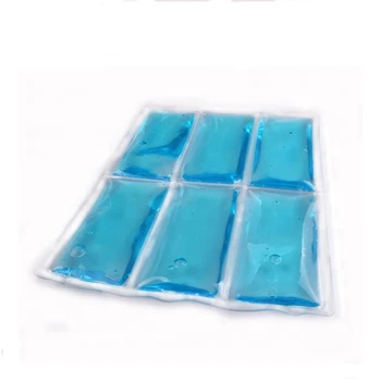 Customized Hot Selling PVC Reusable Round Lip Shaped Instant Ice Gel Pack Food Transport Ice Pack For Ice Packs