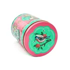Music Metal Round Music Box Custom Tinplate Music Box Metal Round Music Tin Box With Music Printing Tin Box