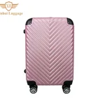Super Lightweight Travel Cabin Wheeled Carry On 4 Wheel Trolley Luggage Bag