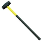 Hammer Steel Sledge Hammer With Fiberglass Handle Carbon Steel Forged Hammer Head