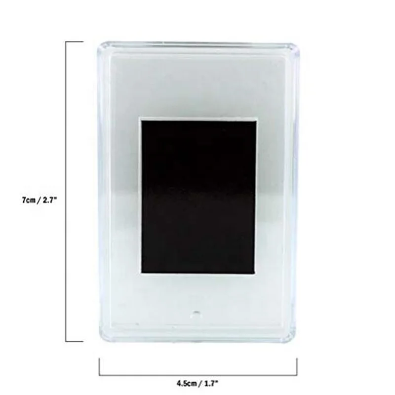 10x Blank Acrylic Fridge Magnets 70x45mm Photo Size & 78x52mm Frame Size C1108 