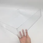 Square Turntable Clear Acrylic Dust Cover Wholesale Plastic Part