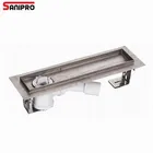Steel Siphon Bathroom Drain 304 Stainless Steel Drain With Siphon For Bath Bathroom Shower Drain