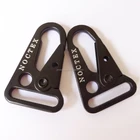 Strap Custom Imprint Logo Alloy Sling HK Clips Spring Gate Snap Olecranon Hook Webbing Strap Buckles