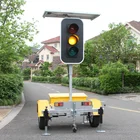 IP65 High Luminous Flashing Road Safety 12v Traffic Light Red And Green China Portable Traffic Lights