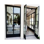 Windows Wrought Iron Window Hot Selling Steel Framed Windows Wrought Modern Iron Window Grill Design