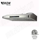 Hood 30" Stainless Steel Under Cabinet Ductless Hood