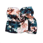 Fashion Print Printed Scarf Low Moq Women Fashion Digital Print Custom Design 100% Silk Scarf