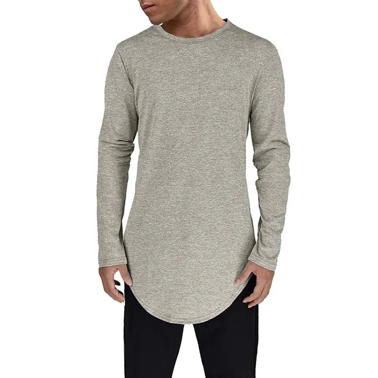 Shirt Longline Hip Hop Tee Shirts 