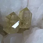 Citrine Citrine Point Natural Citrine Point Healing Polished Citrine Crystal Grids Altars Reiki Energy