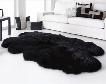 Genuine Large Sheepskin Rug with 100% Real Wool from China supplier