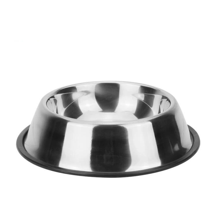 dog food bowl metal