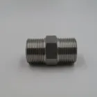 Joint Hydraulic Nipple SS NPT To BSP Straight Hydraulic Nipple Joint