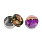 Metal Small Jar Metal Wholesale 5g 10g 15g 30g Metal Cosmetic Aluminum Small Tin Jar With Silk-screen