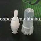 Pen Cosmetic Tubes 5ml Plastic Tube With Brush Applicator Mini Cosmetic Nail Art Pen