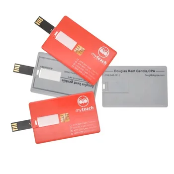 wholesale plastic Credit Card type USB Flash Drives business card usb stick 2gb 4gb 16gb pendrive 64gb with custom logo printing