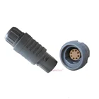 Plastic Connector 10 Pin 2P Plastic Connector M17 Size TAB.M10.GLA.C72GZ Match ZKB.M10.GLLG
