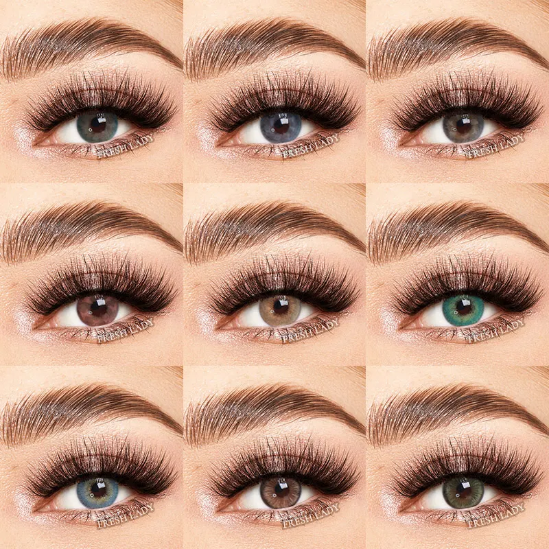 Liangguo Fresh Lady 40 colors Stunna Girl wholesale eye color contact lenses