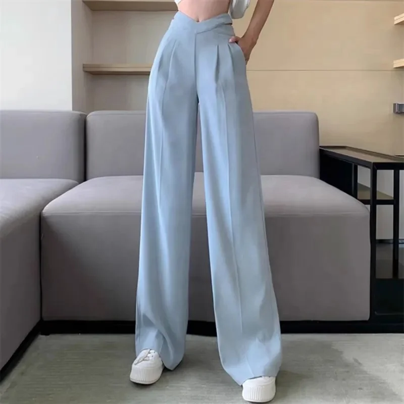 GRAPENT Pants for Women Work High Waisted Dress Pants Business Casual Relaxed Fit Straight Leg Elastic Waist Trousers