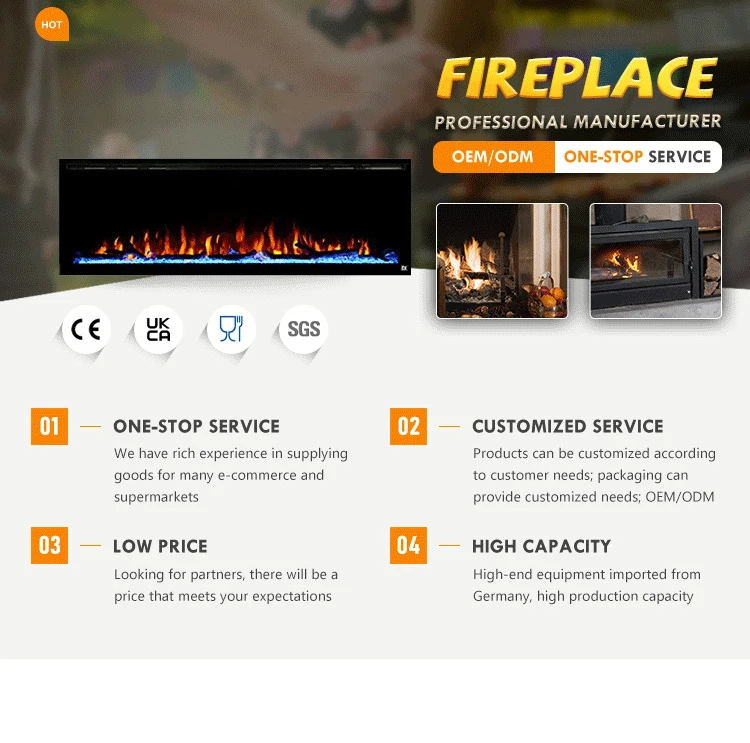 Electric Fireplace, 30-Inch, LED - detail 2