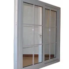Windows European Style Upvc Plastic Sliding Windows