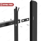 Gate Design Wrought Iron Fence Easily Assembled Wrought Iron Steel Palisade Fence W Profile Iron Gate Design