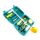 Tool Tools Kit Box Tool Set 6PC Multifunction Household Tool Repair Tools Kit Box Set Home Repair Tool Set