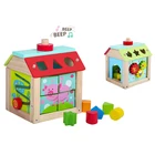 Activity 2021 New Wooden Other Toys Hobbies Activity Cube Farm House Toys For Child To Learning