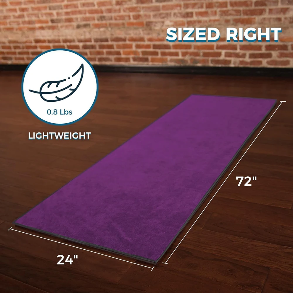 Factory Direct Gym Towel Custom Microfiber Yoga Towel Non-Slip Fitness Towels For Yoga 4