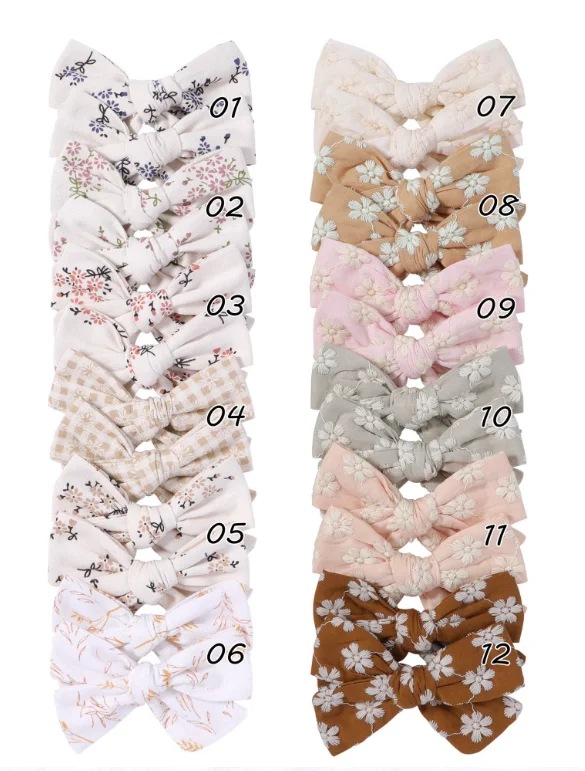 2023 New Arrival Baby Cotton Headband Suitable For 0-4 Years Baby Dress Baby Accessories Product