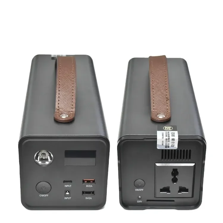 Sharmeal Wholesale 200W Portable Power Station with AC Solar Car Charger for Outdoor Activities