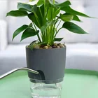 Garden Containers Wholesale Garden Plant Containers Round Shape Self Watering Plant Pots Cheap